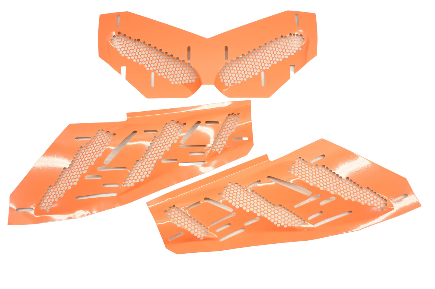 New OEM Arctic Cat 0639-643 Orange Hood Screen Kit NOS