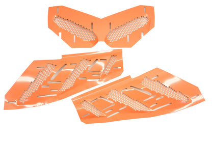 New OEM Arctic Cat 0639-643 Orange Hood Screen Kit NOS