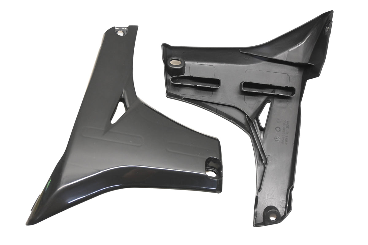 Acerbis 0013771.090, 2171780001 Black Lower Radiator Scoop Kit NOS