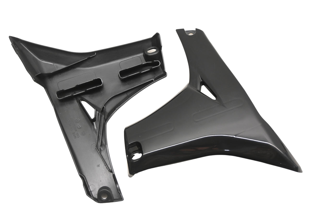 Acerbis 0013771.090, 2171780001 Black Lower Radiator Scoop Kit NOS