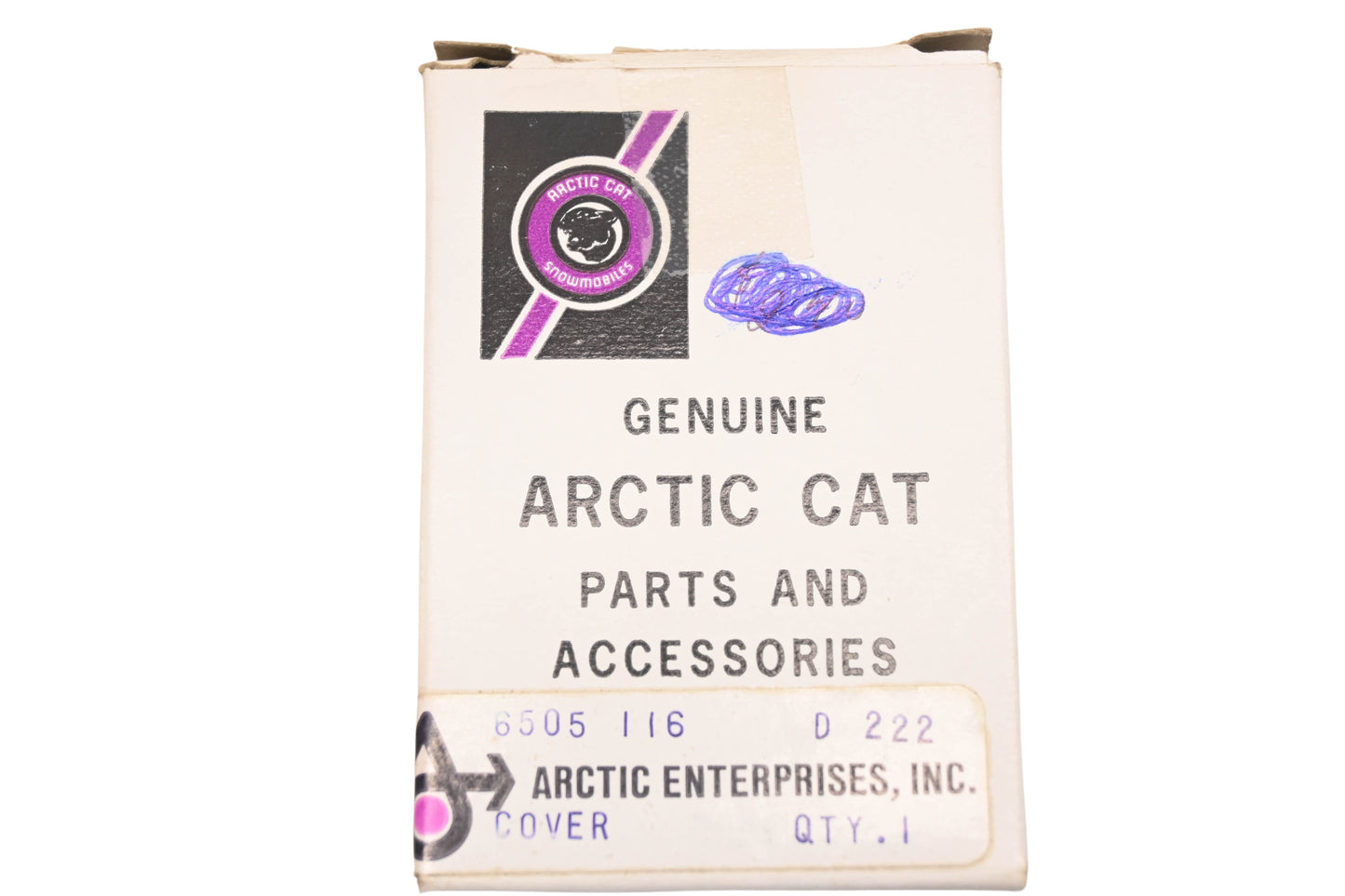 New OEM Arctic Cat 6505-116 Carburetor Chamber Cover NOS