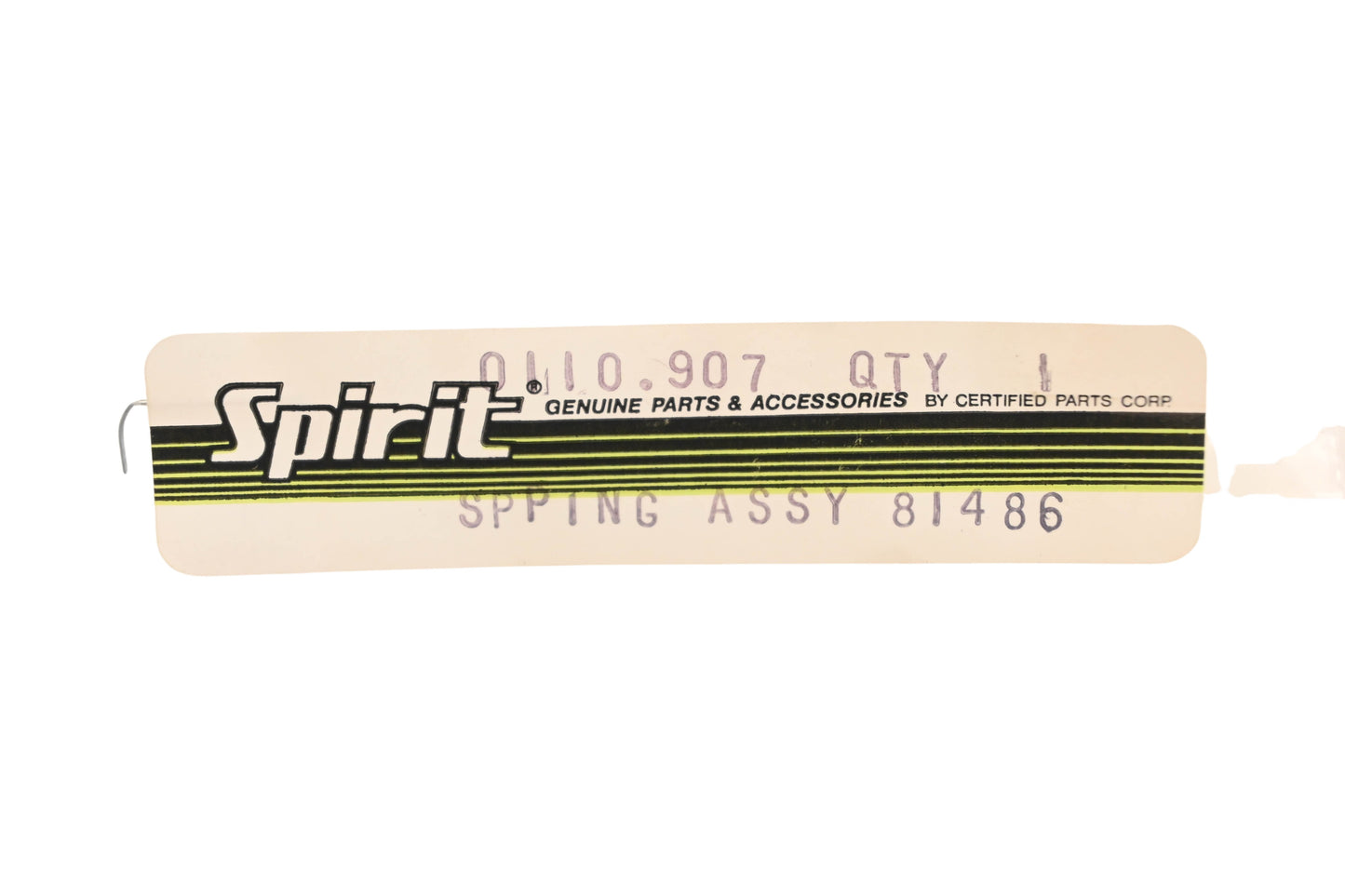 New OEM Arctic Cat 0110-907 Spirit Spring Tensioner Kit NOS
