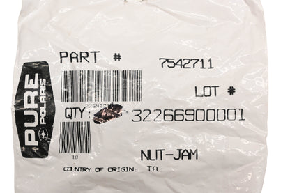 New OEM Polaris 7542711 Jam Nuts Qty 4 NOS