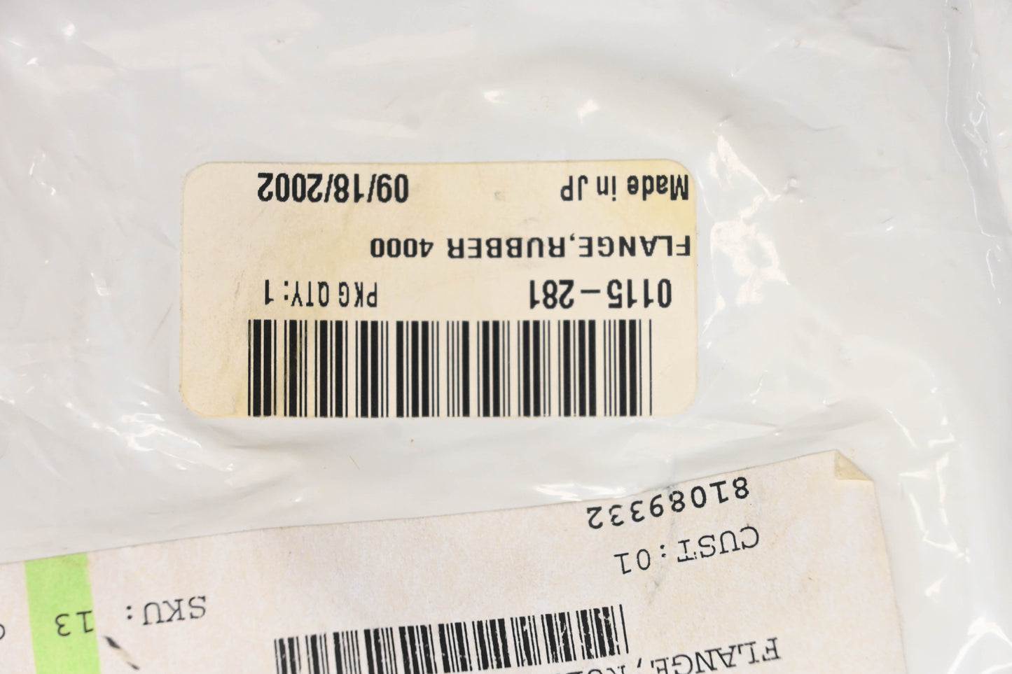 New OEM Arctic Cat 0115-281 Rubber Flange Assembly NOS