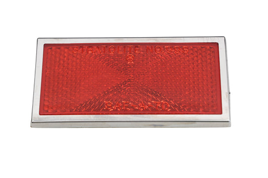 New OEM Yamaha ACC-11150-00-18 Red Reflector Lens NOS