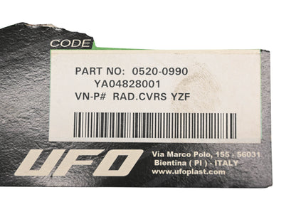 UFO Plast 0520-0990, YA04828001 Black Radiator Shroud Kit NOS