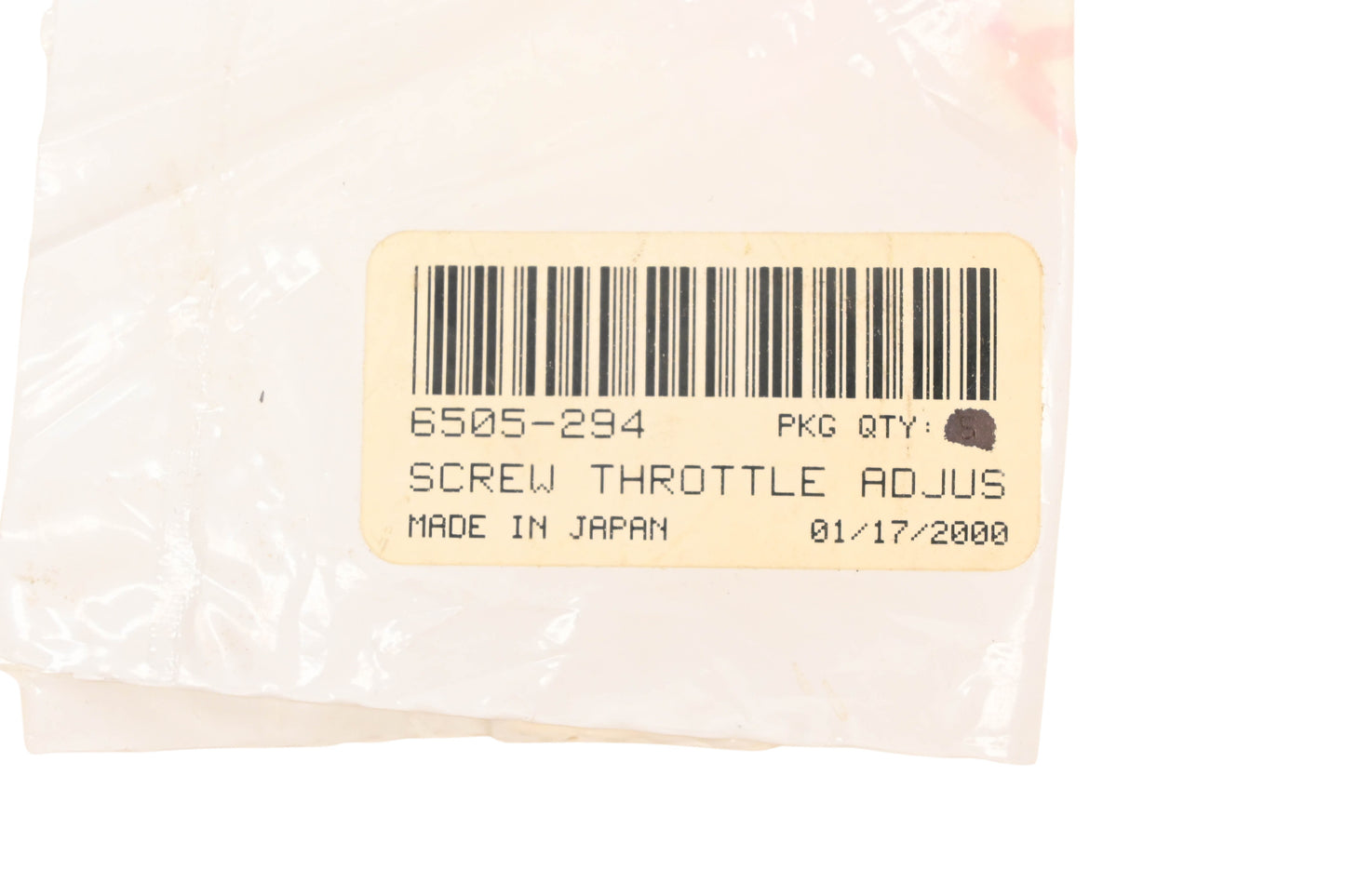 New OEM Arctic Cat 6505-294 Throttle Adjusting Screw NOS