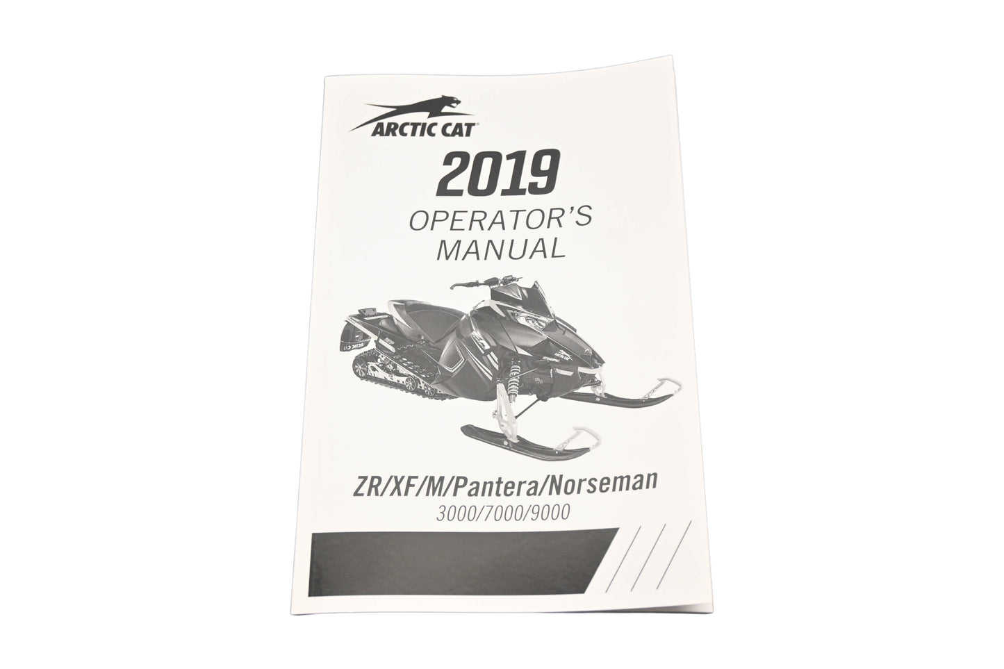 New OEM Arctic Cat 2262-050 2019 XR/XF/M/Pantera Norseman Operator's Manual NOS