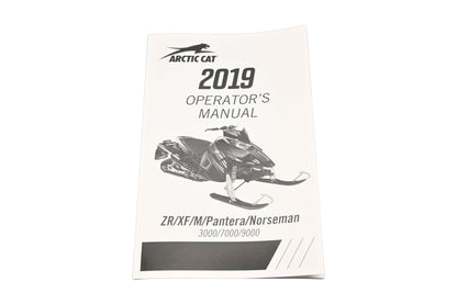 New OEM Arctic Cat 2262-050 2019 XR/XF/M/Pantera Norseman Operator's Manual NOS