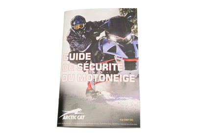 New OEM Arctic Cat 2257-231 2017 Snowmobile Safety Handbook NOS