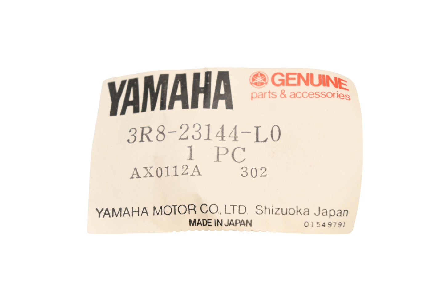 New OEM Yamaha 3R8-23144-L0-00 Dust Seal NOS