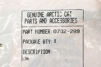 New OEM Arctic Cat 0702-289 Upper Shift Linkage NOS