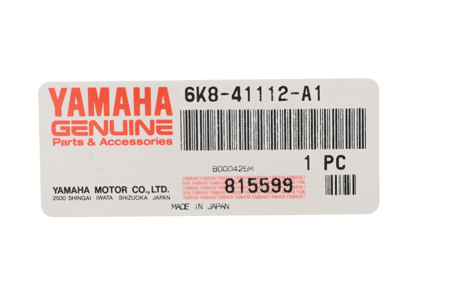 New OEM Yamaha 6K8-41112-A1-00 Exhaust Gasket NOS
