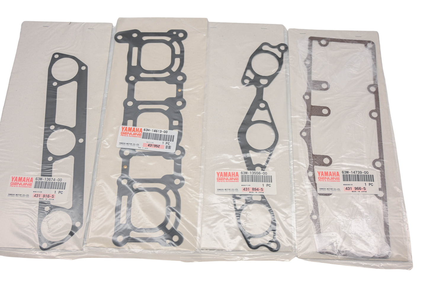 New OEM Yamaha 63M-W0001-01-00 Gasket & Seal Kit NOS