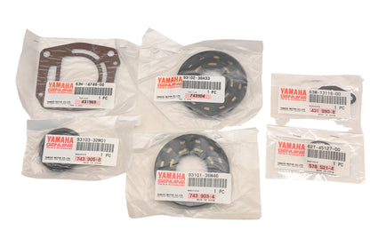 New OEM Yamaha 63M-W0001-01-00 Gasket & Seal Kit NOS