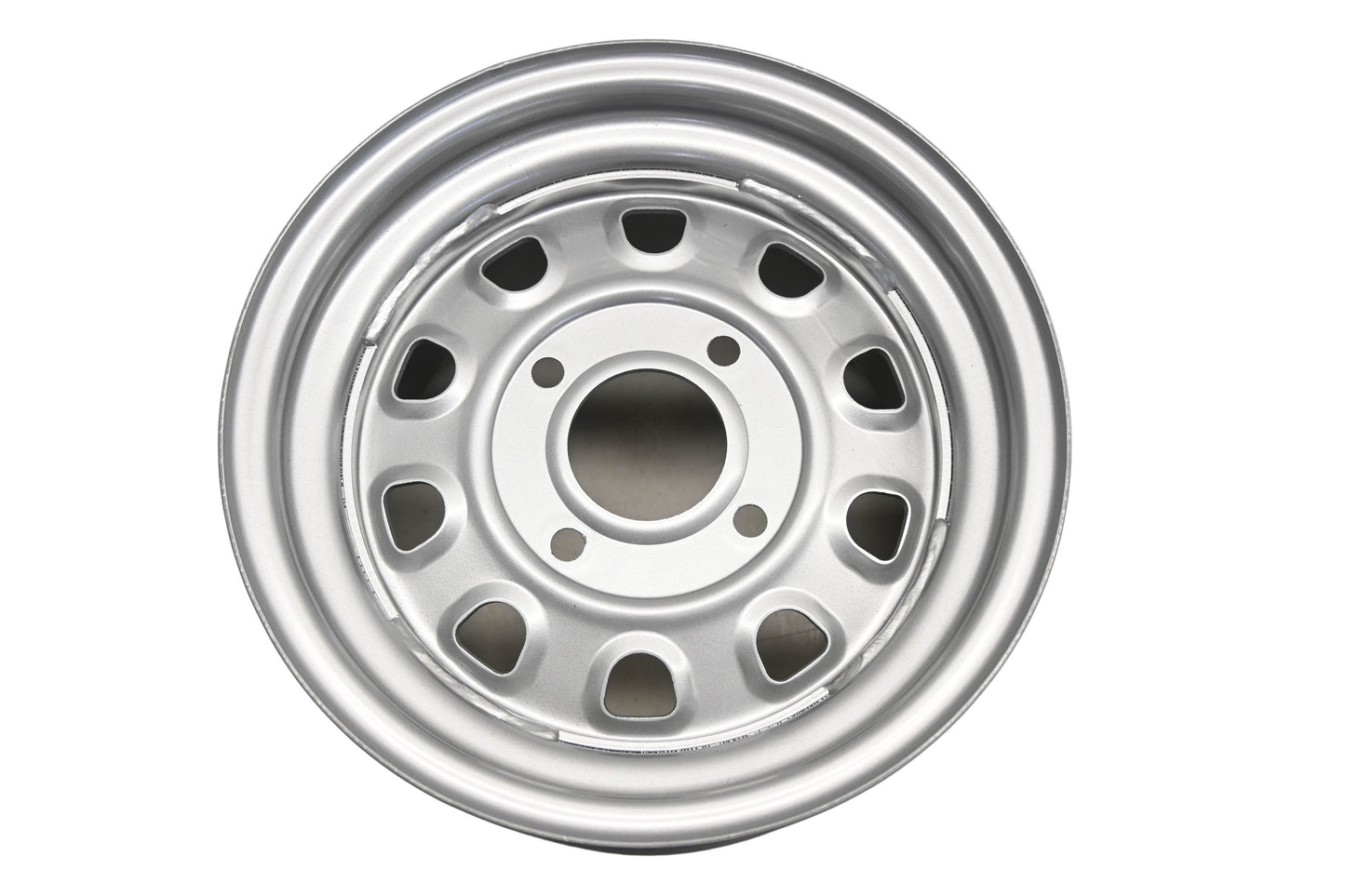 ITP 1225544032 Silver Delta Steel Wheel 12x7 2+5 4/110 NOS