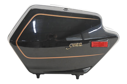 New OEM Yamaha 26H-Y2843-00-AY Black Left XVZ12 Saddlebag NOS