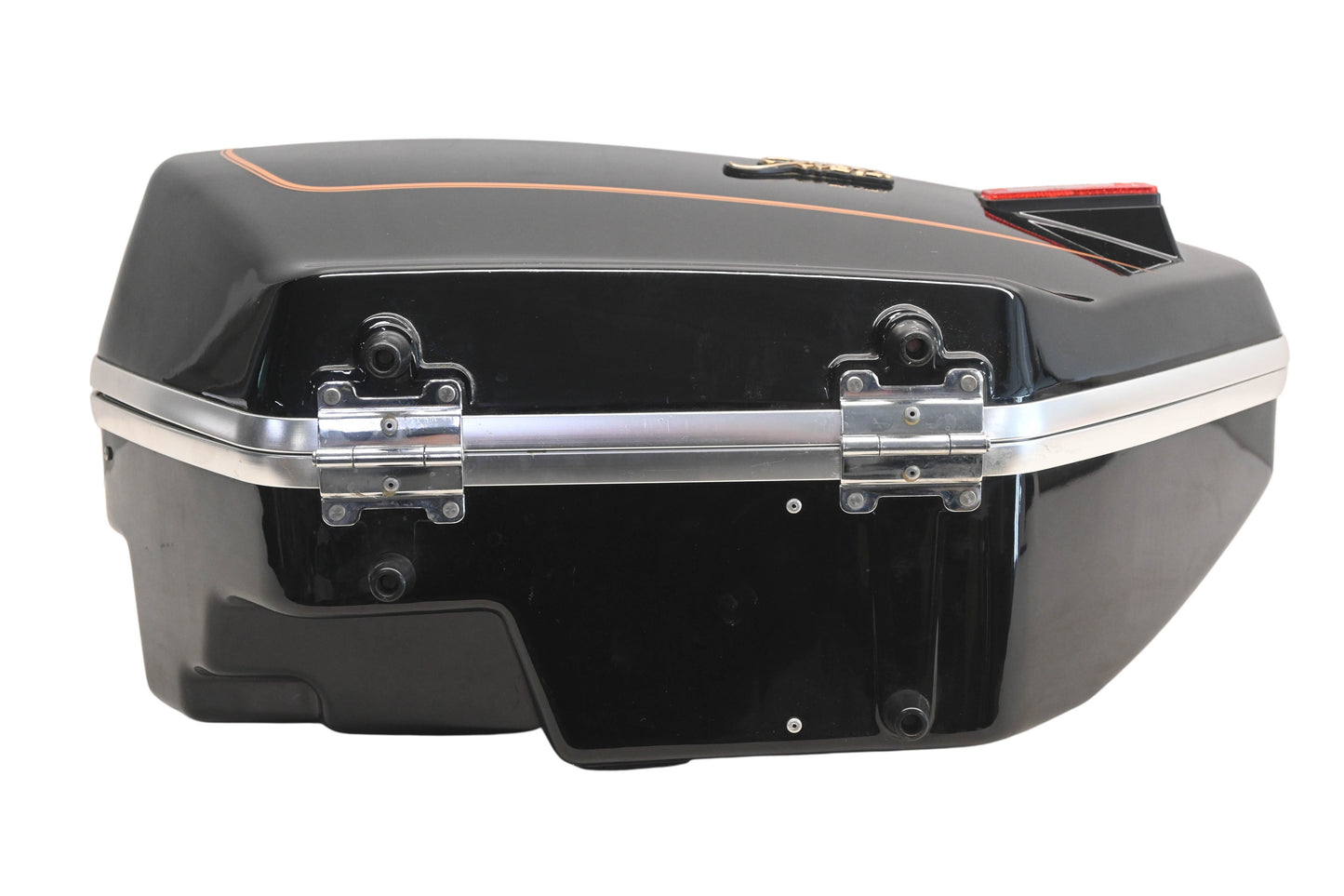 New OEM Yamaha 26H-Y2843-00-AY Black Left XVZ12 Saddlebag NOS