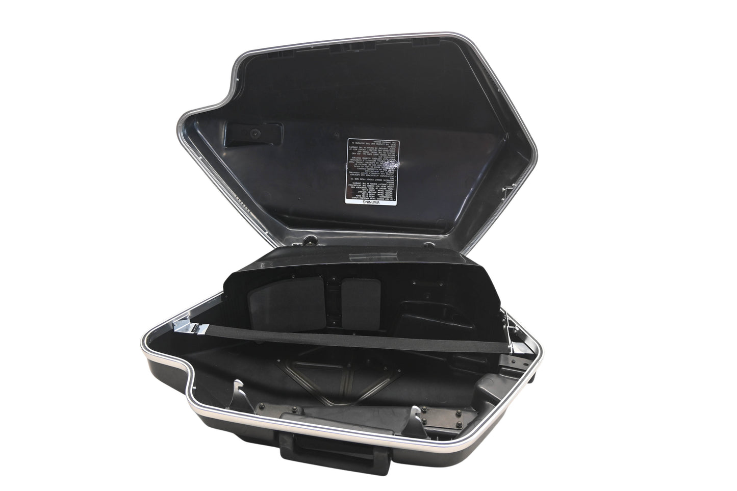 New OEM Yamaha 26H-Y2843-00-AY Black Left XVZ12 Saddlebag NOS