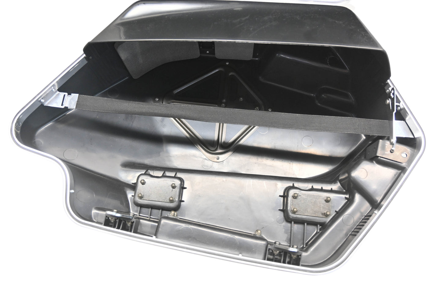 New OEM Yamaha 26H-Y2843-00-AY Black Left XVZ12 Saddlebag NOS