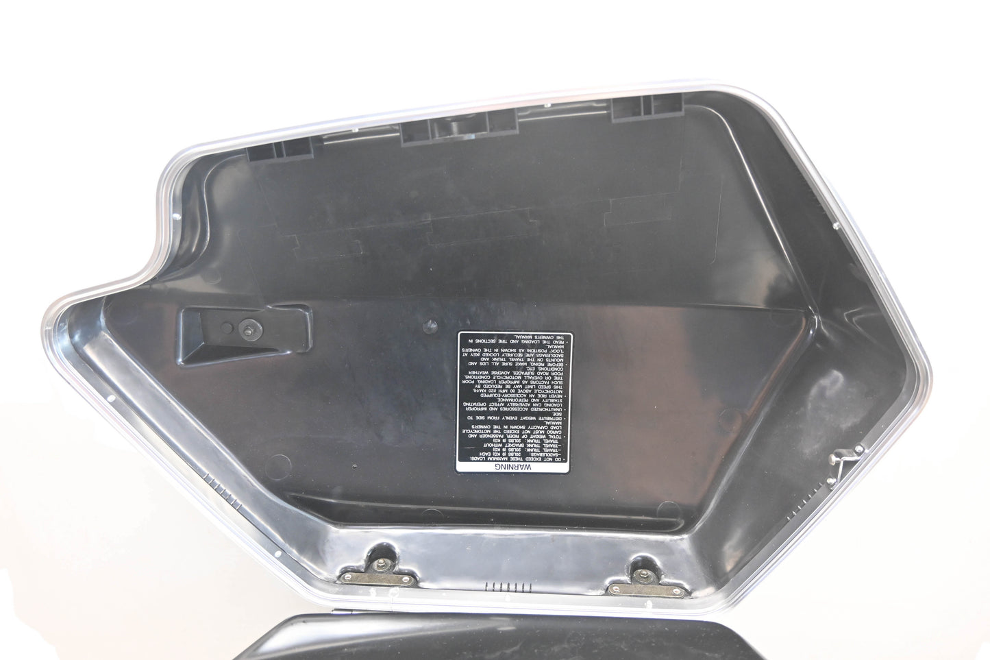 New OEM Yamaha 26H-Y2843-00-AY Black Left XVZ12 Saddlebag NOS