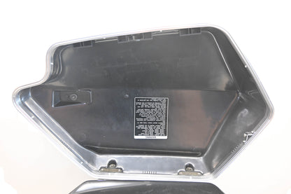 New OEM Yamaha 26H-Y2843-00-AY Black Left XVZ12 Saddlebag NOS