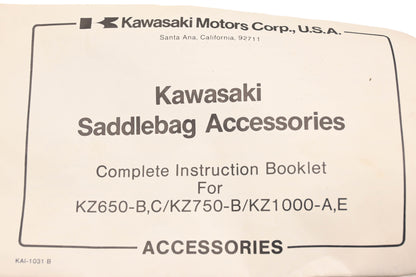 New OEM Kawasaki K53000-067 Saddlebag Mount Kit NOS
