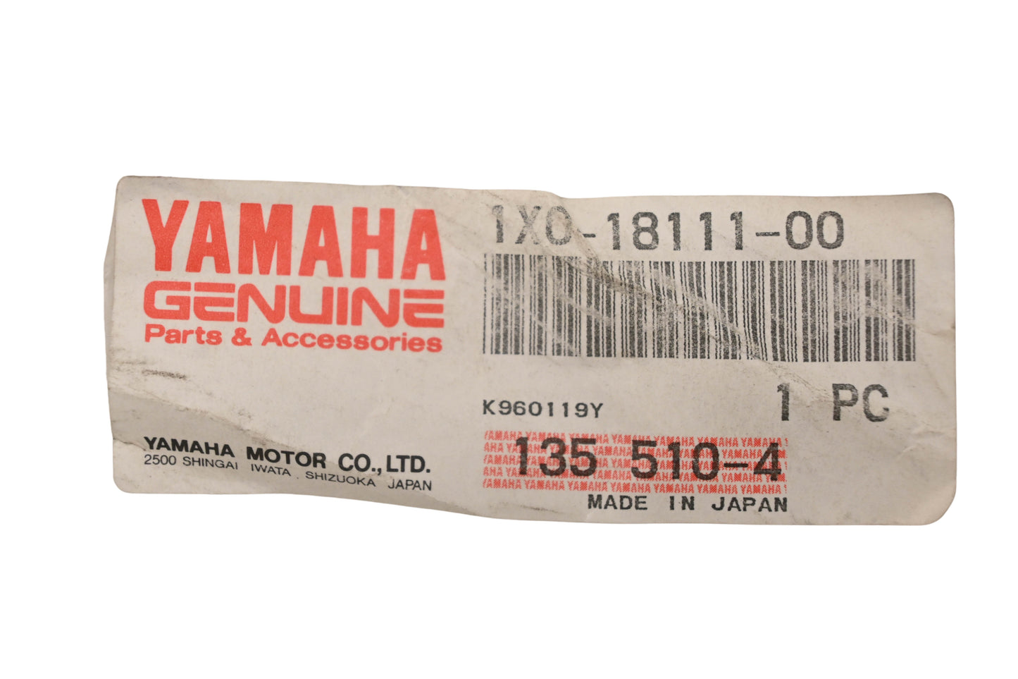 New OEM Yamaha 1X0-18111-00-00 Pedal Gear Shift Lever NOS