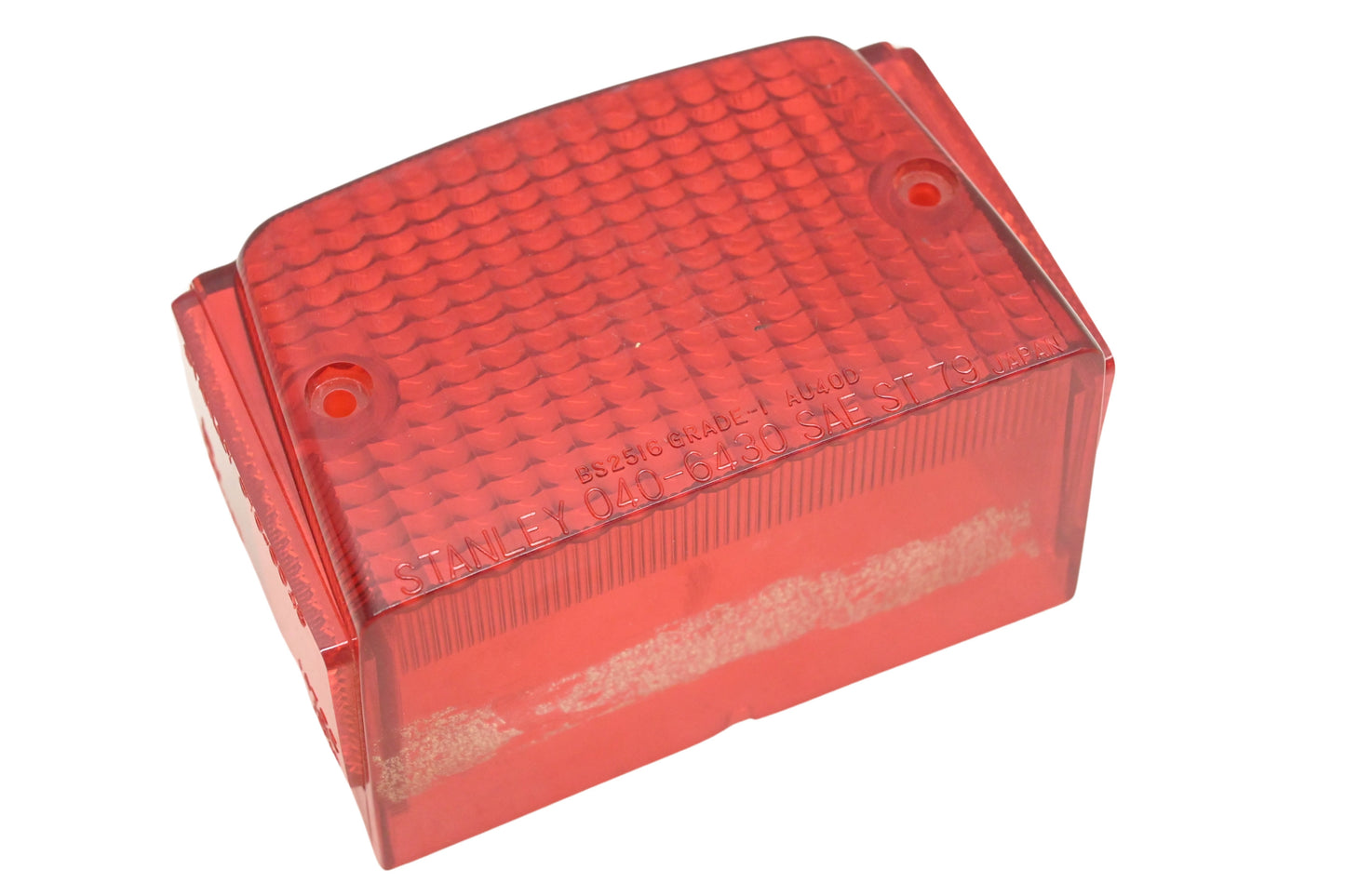 Stanley 040-6430, 070-0048, 4H7-84721-60-00 Yamaha Red Taillight Lens
