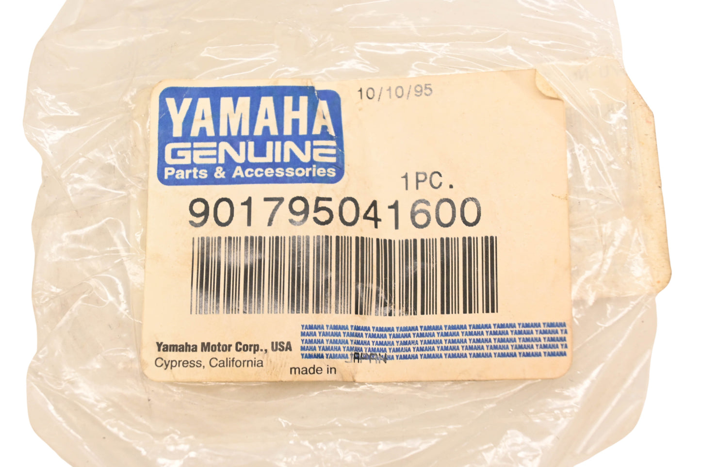 New OEM Yamaha 90179-50416-00 Special Shape Nut NOS