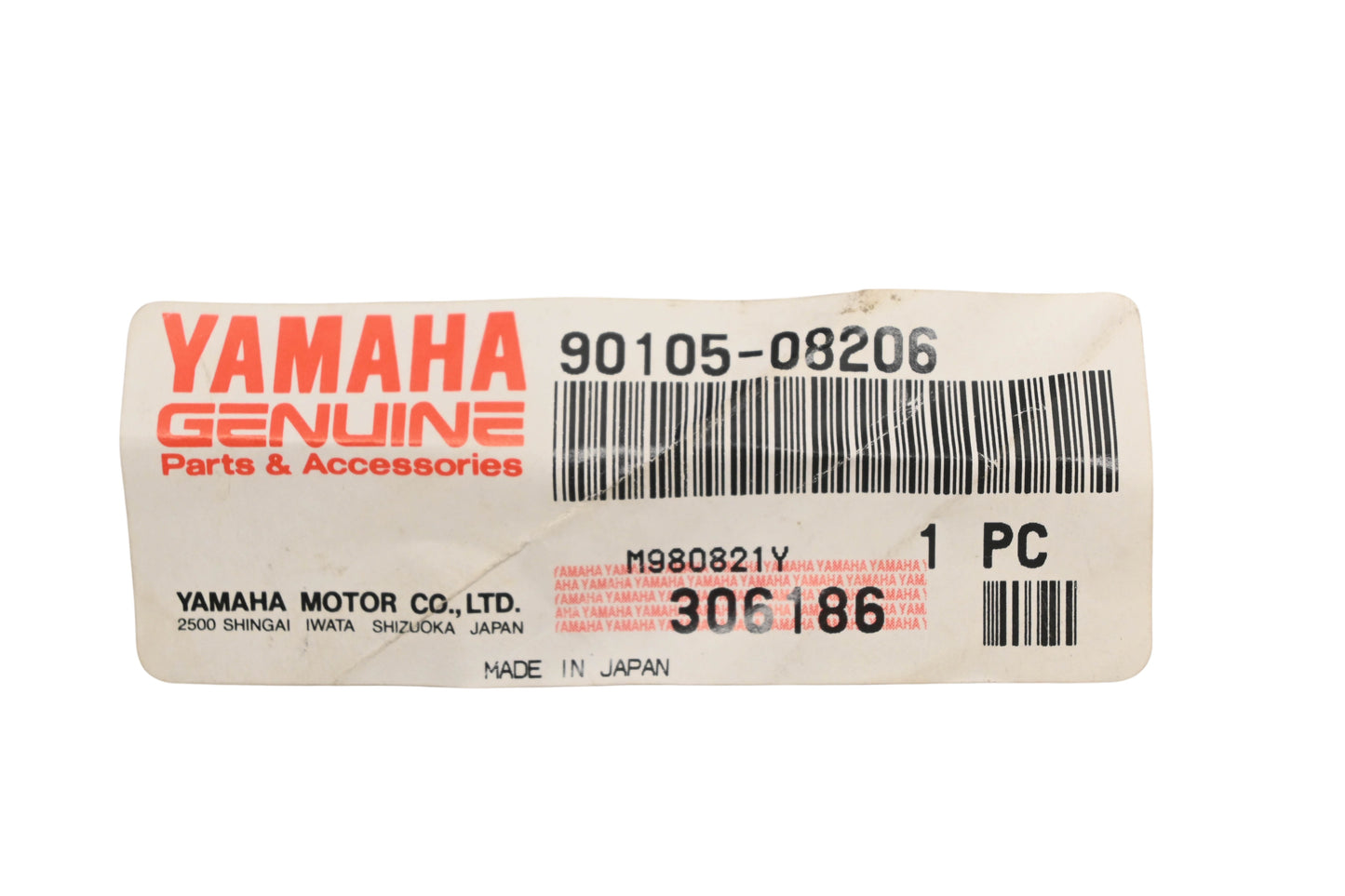New OEM Yamaha 90105-08206-00 Flange Bolt NOS