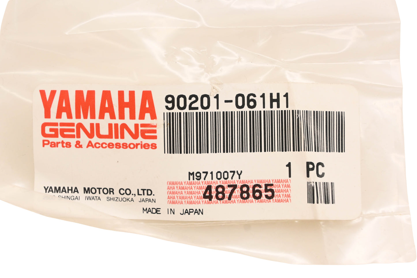 New OEM Yamaha 90201-061H1-00 Plate Washer NOS