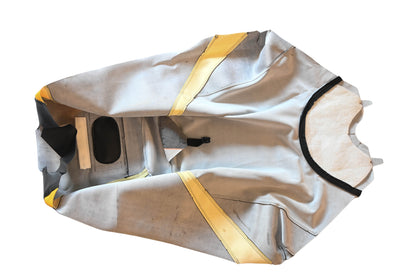 Bombardier 510004063R, P510004063R Ski Doo MXZ 500/600/700/800 Black With Yellow Trim Seat Cover