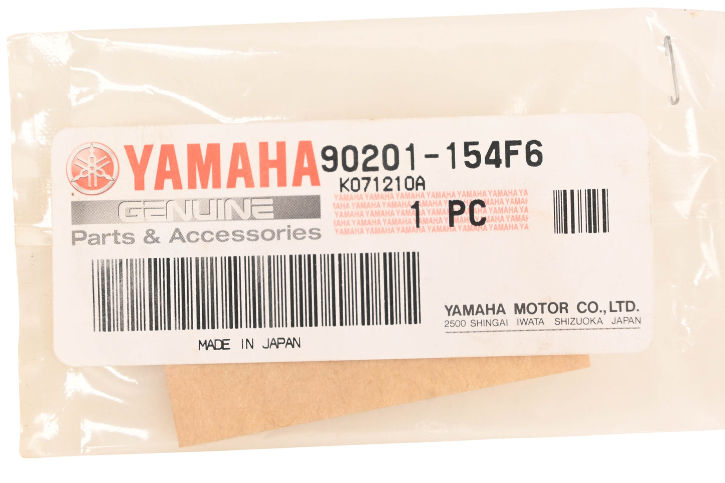 New OEM Yamaha 90201-154F6-00 Plate Washer NOS