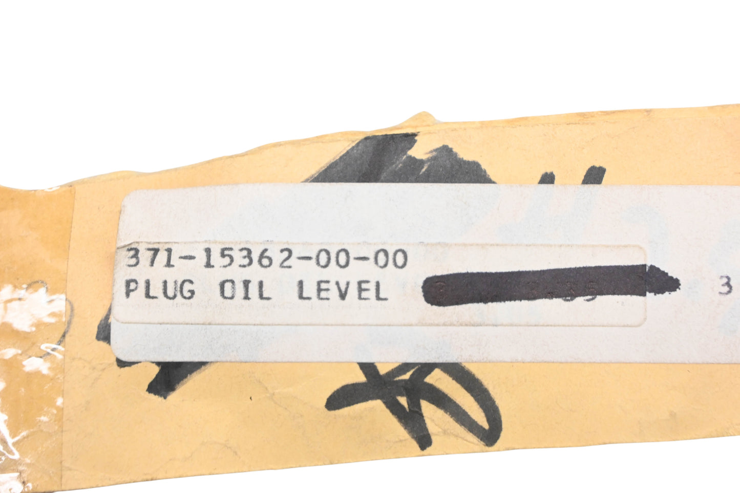 New OEM Yamaha 371-15362-00-00 Oil Level Dipstick Plug NOS