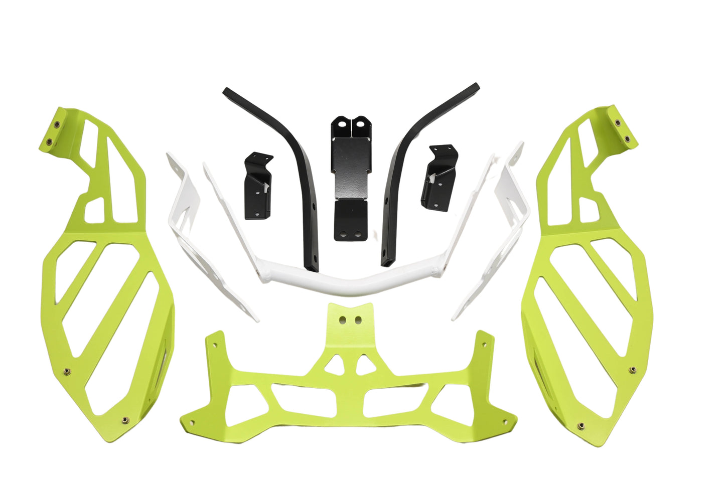 Aftermarket 860201599, P860201599 Green/Black/White Enduro Front Bumper Kit NOS