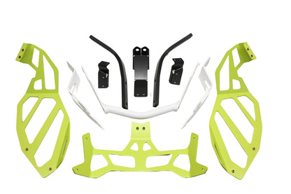 Aftermarket 860201599, P860201599 Green/Black/White Enduro Front Bumper Kit NOS