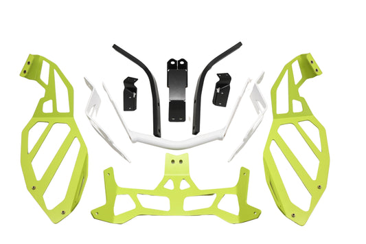 Aftermarket 860201599, P860201599 Green/Black/White Enduro Front Bumper Kit NOS