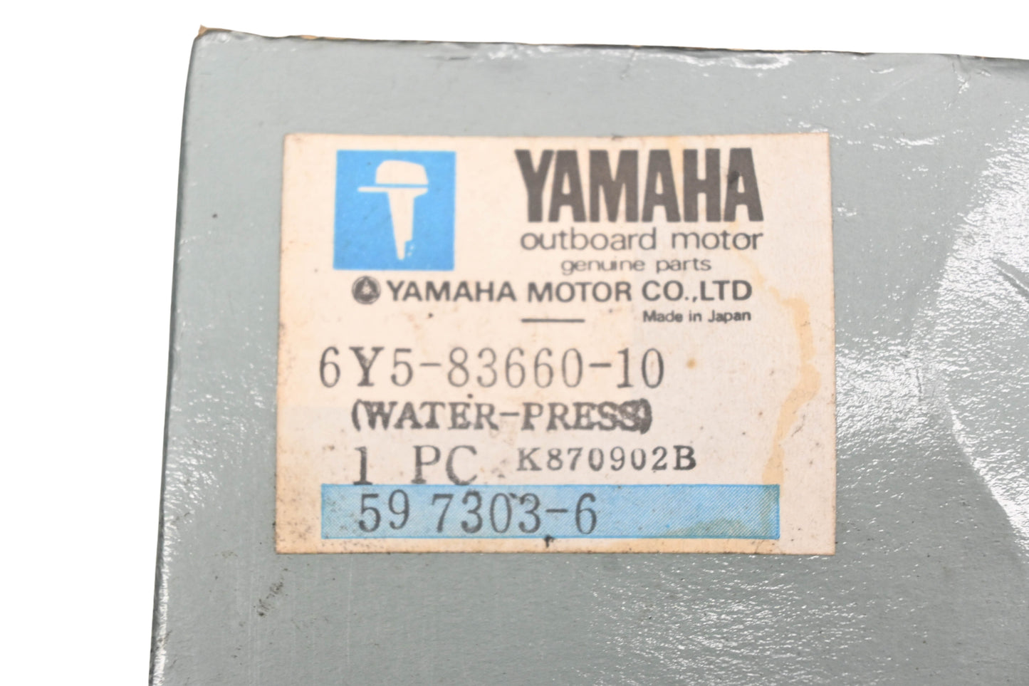 New OEM Yamaha 6Y5-83660-10-00 Water Pressure Gauge NOS