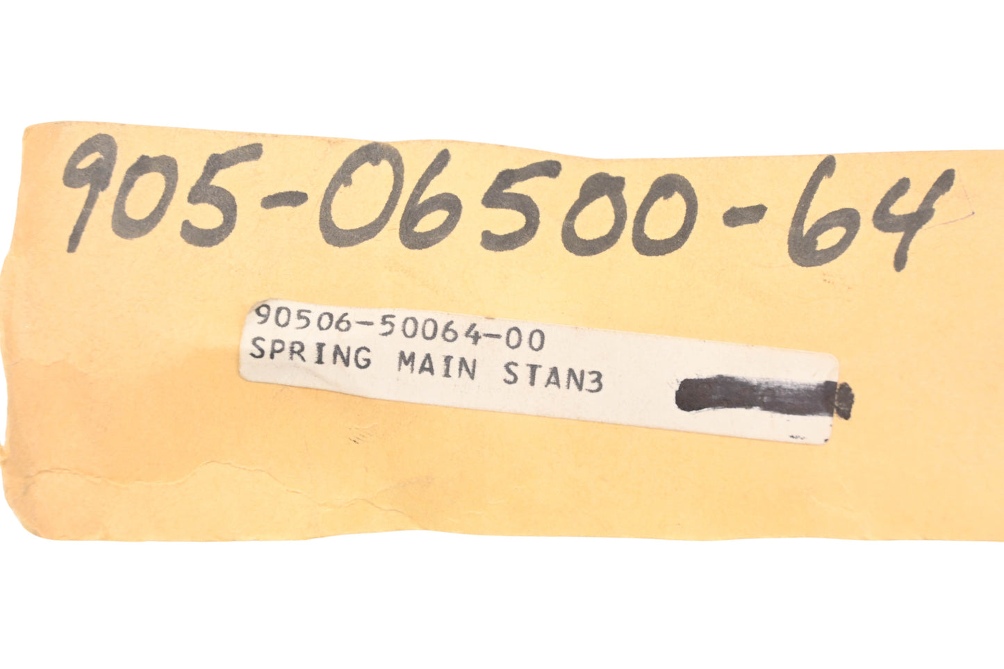New OEM Yamaha 90506-50064-00, 90506-50064 Tension Spring NOS