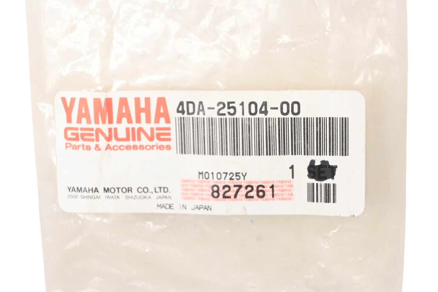 New OEM Yamaha 4DA-25104-00-00 Spoke & Nipple Kit NOS