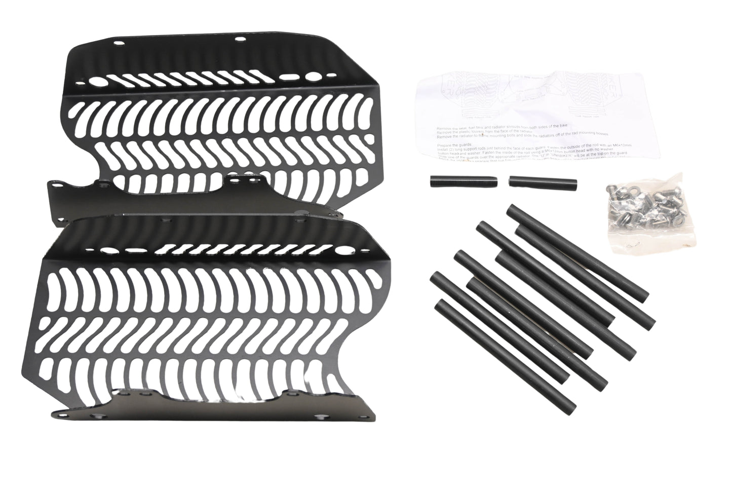 Unabiker 668-5059 1999-07 KTM 4-Stroke Radiator Guard Kit NOS