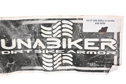 Unabiker 668-5059 1999-07 KTM 4-Stroke Radiator Guard Kit NOS