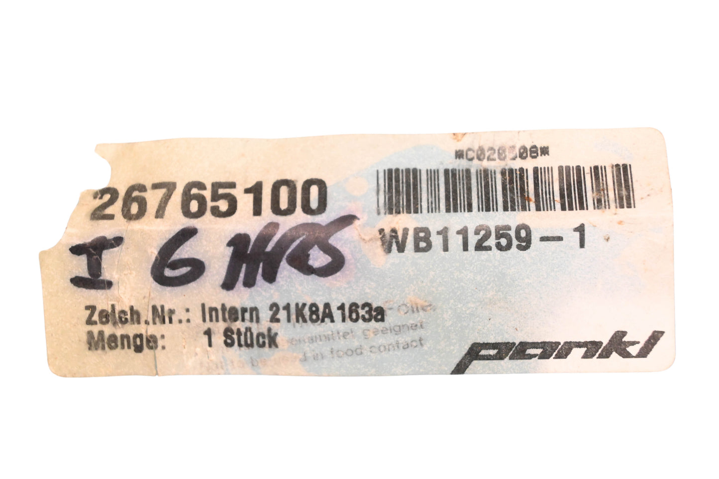 Pankl WB11259-1 Piston Ring & Pin Kit NOS
