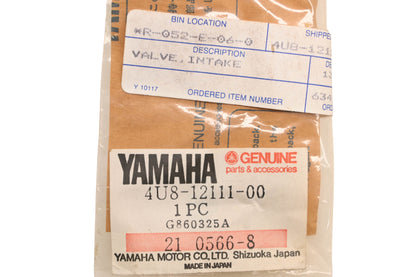 New OEM Yamaha 4U8-12111-00-00 Intake Valve NOS