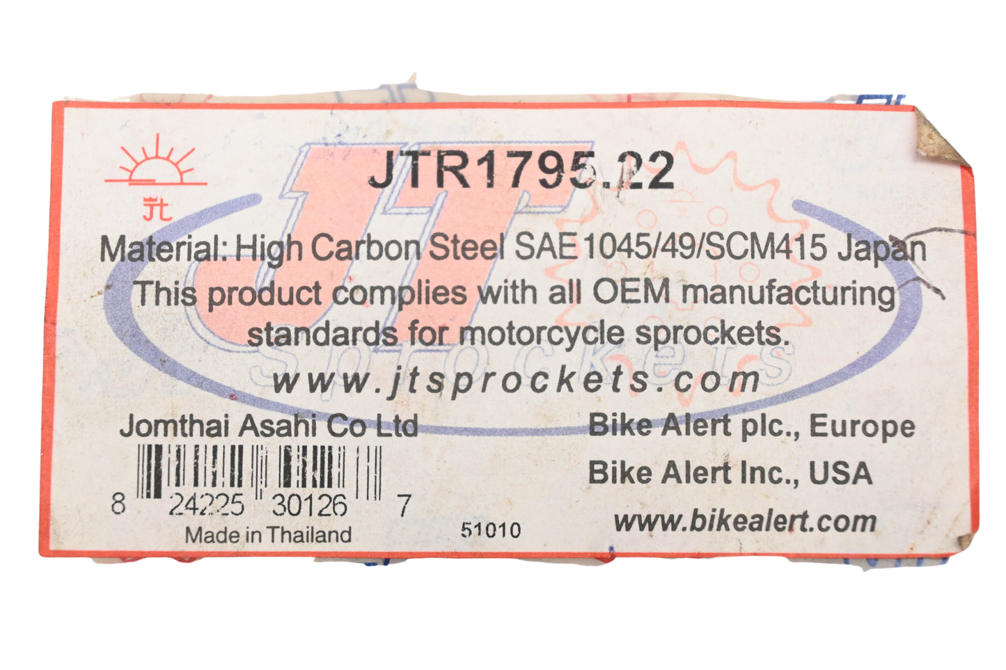 JT Sprockets JTR1795.22, JTR1795-22 22T Sprocket NOS