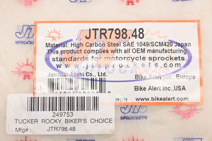 JT Sprockets JTR798.48, JTR798-48 48T Rear Sprocket NOS