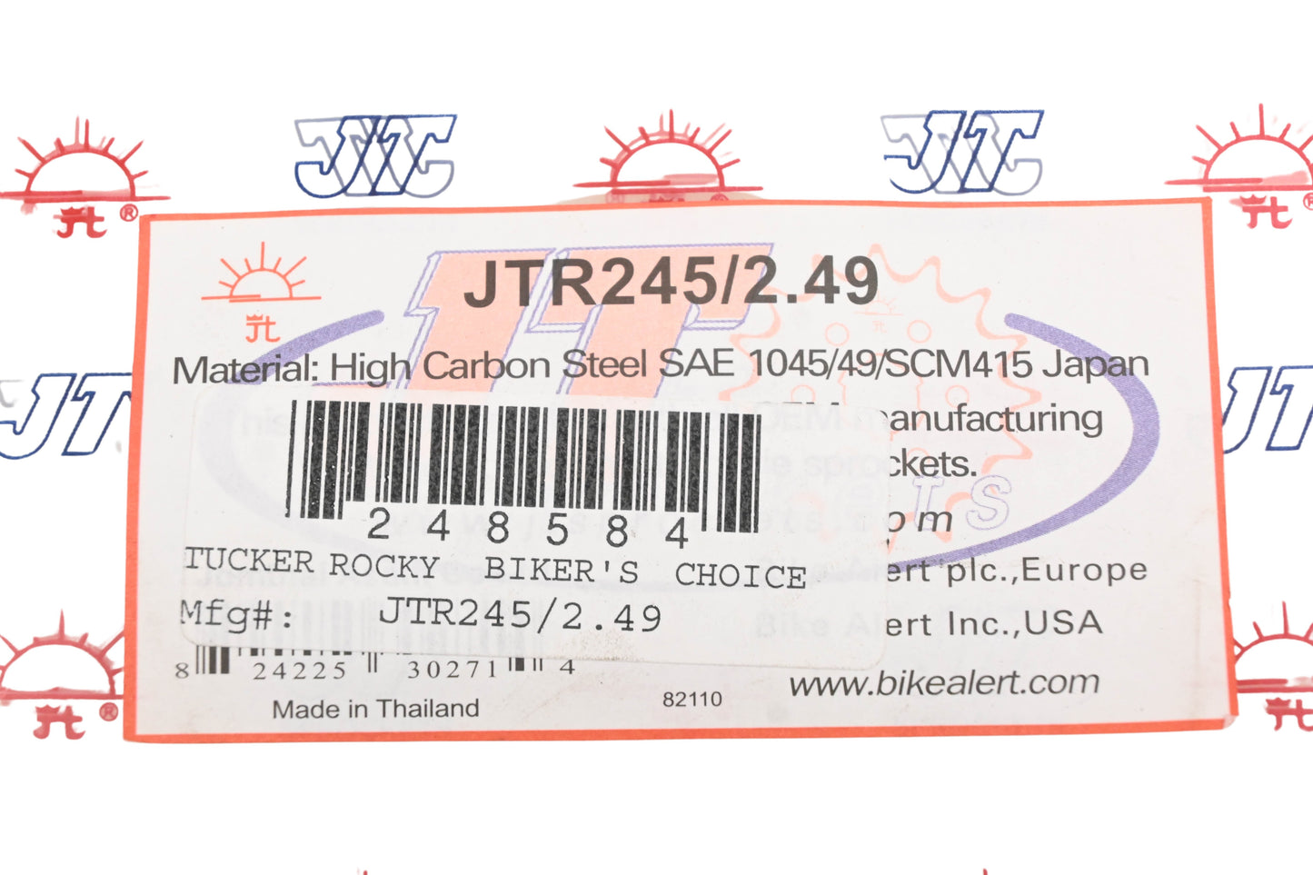 JT Sprockets JTR245/2.49, JTR245-2-49 49T Rear Sprocket NOS