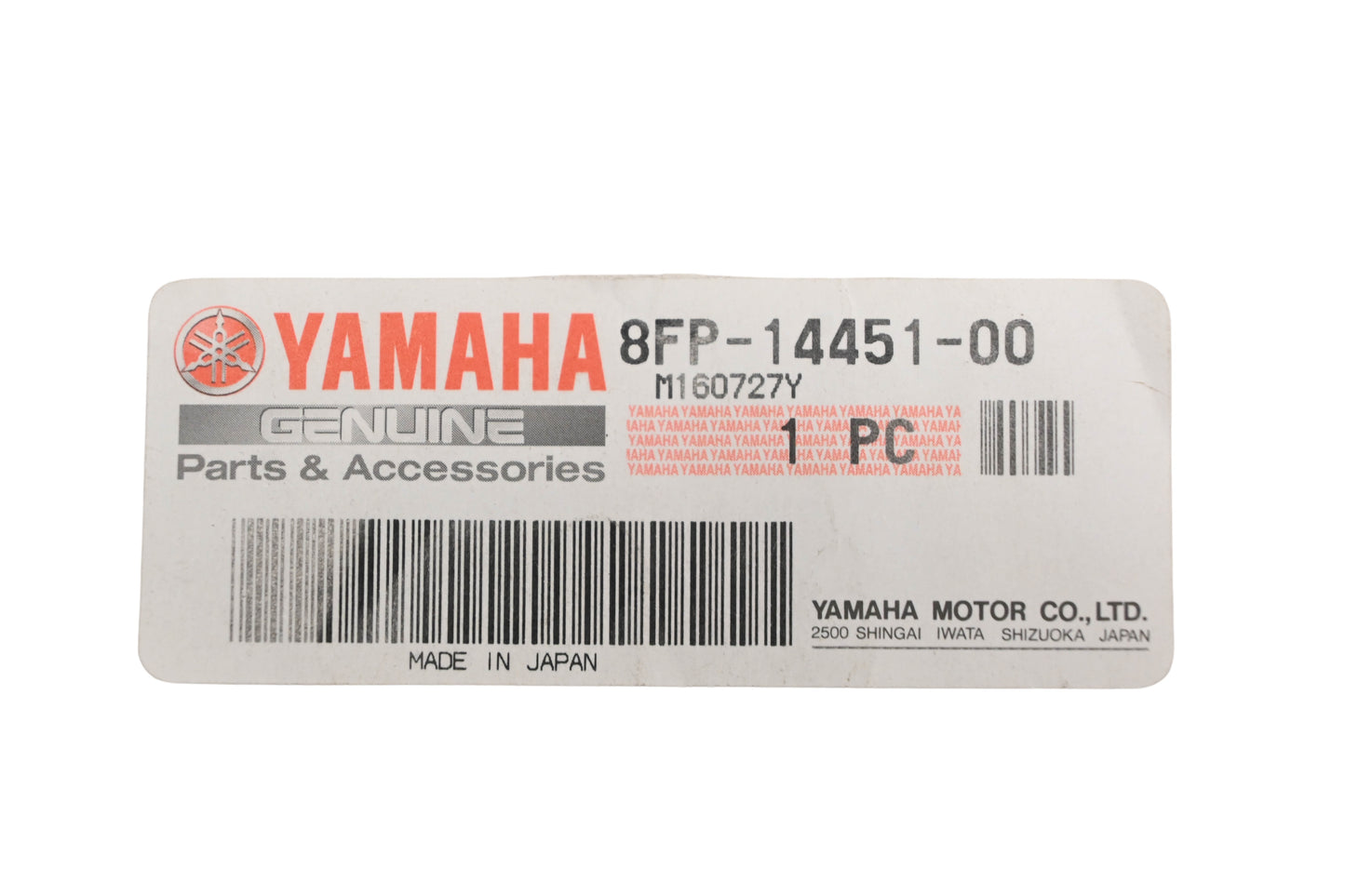 New OEM Yamaha 8FP-14451-00-00 Air Filter Foam Pad NOS