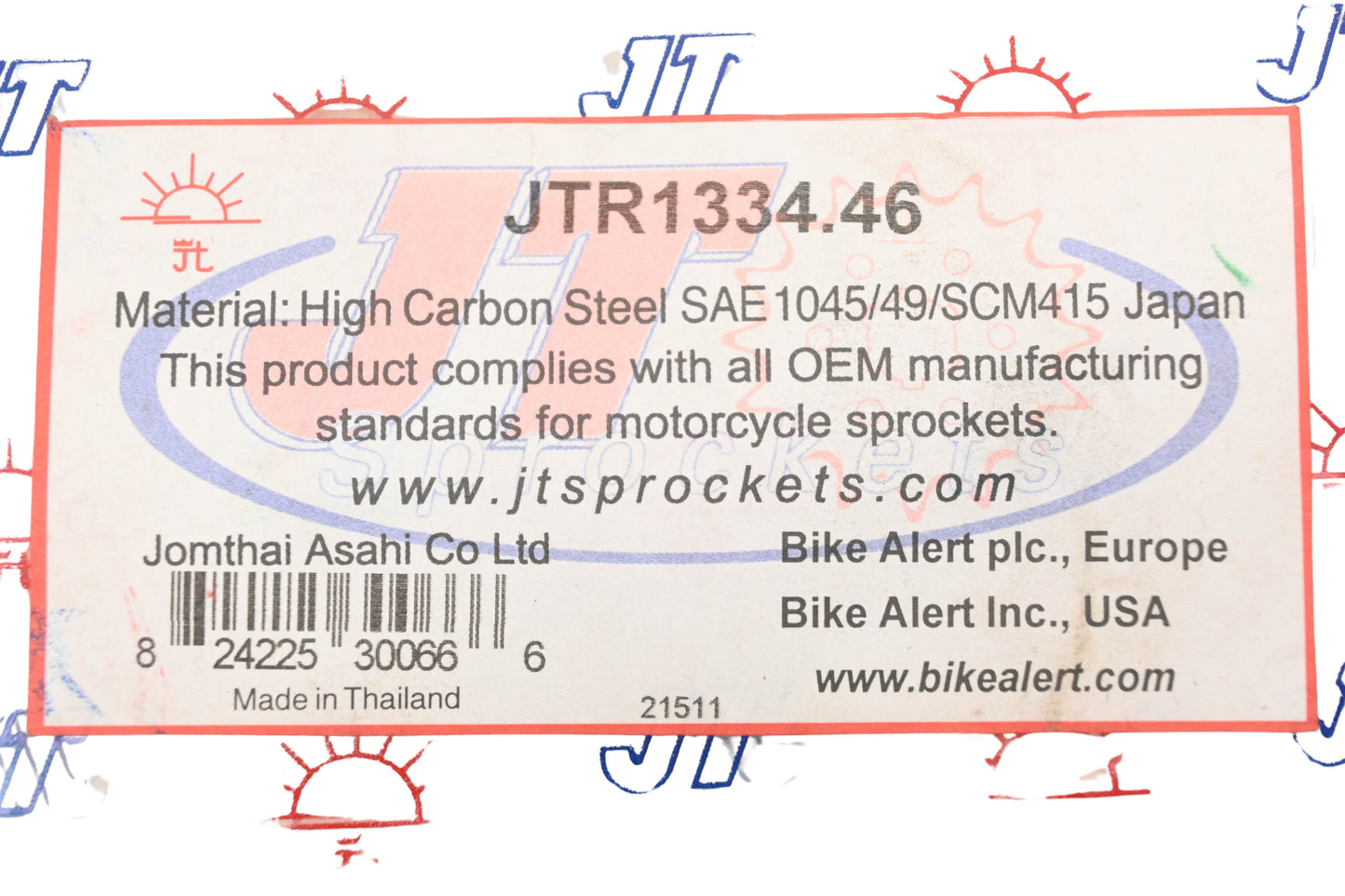 JT Sprockets JTR1334.46, JTR1334-46 46T Rear Sprocket NOS